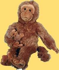 Plush Monkey - Cokie